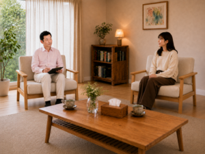 札幌大通カウンセリング❘公認心理師・精神保健福祉士による対面・オンライン相談(カウンセリング風景)